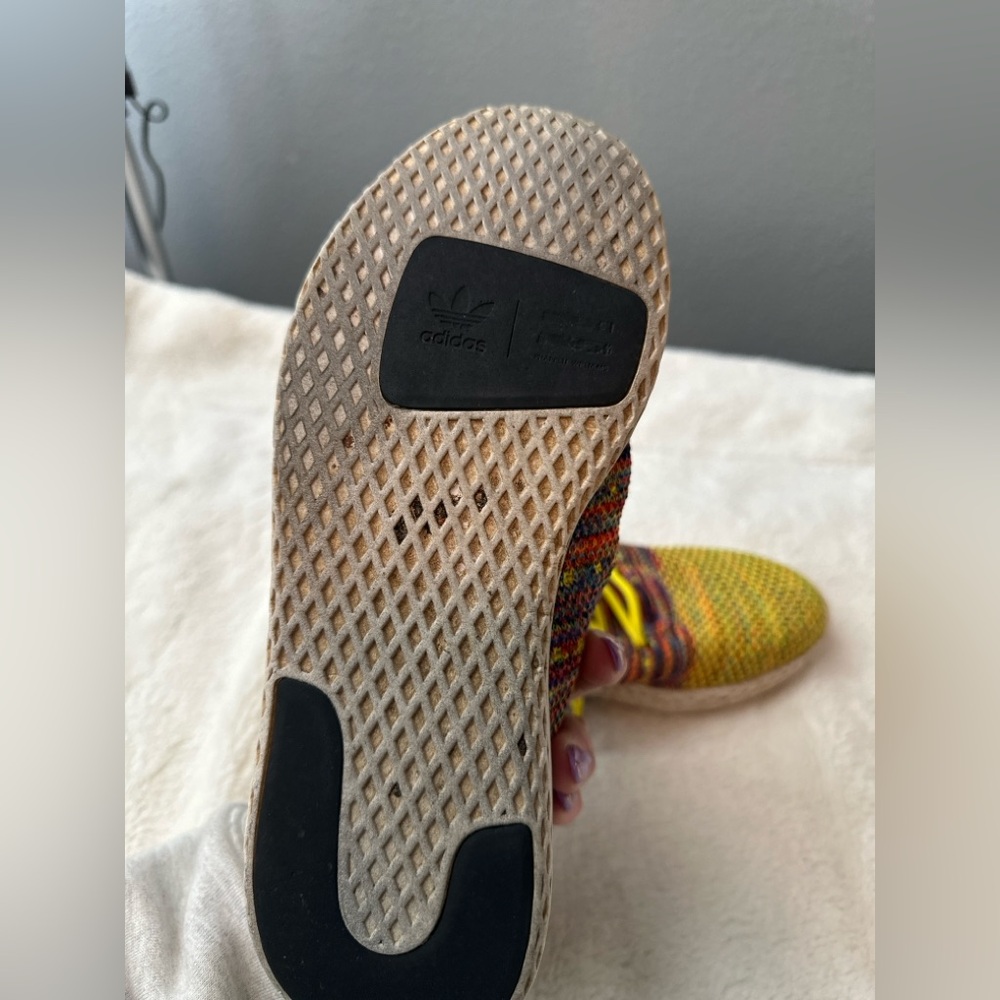 Adidas x Pharrell Williams hu multi color sneakers - Picture 5 of 7